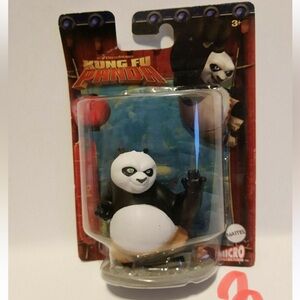 Mattel Kung Fu Panda Figure - Black and White